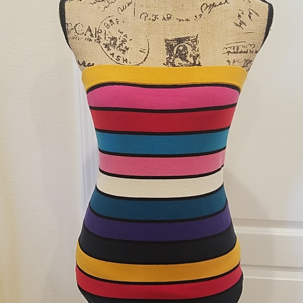 Colorful tube dress